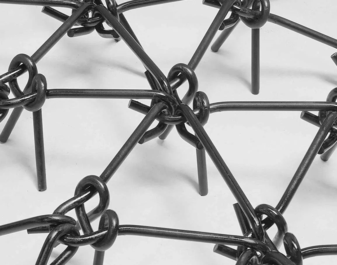 4 FT Heavy Duty Steel Durable Chain Rake Field Leveling Drag Harrow Hook up to ATV, UTV and Utility Tractor