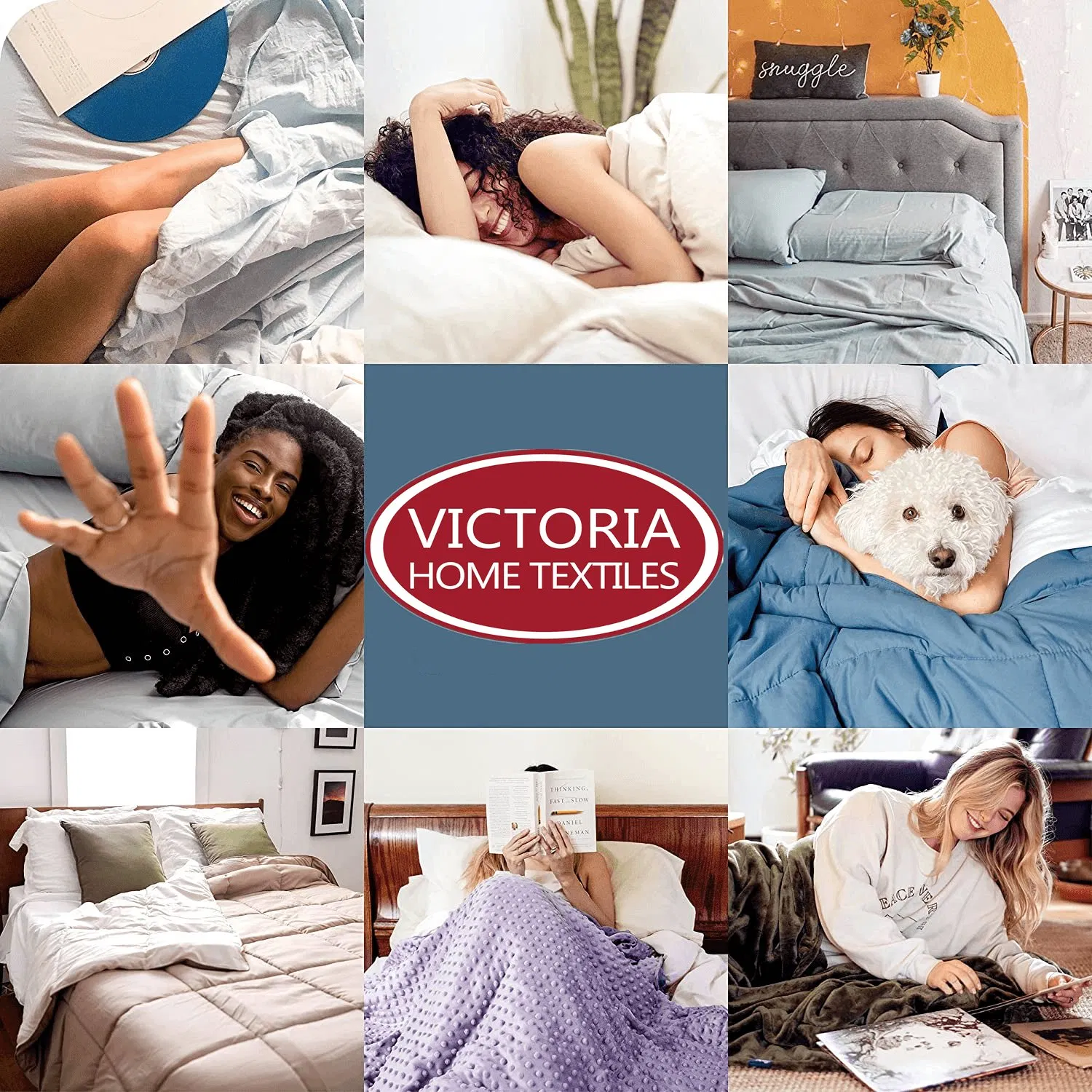 Fitted Sheet - Cosmoplus Queen Fitted Sheet with Two Pillow Sham No Flat Sheet for Bed Mattress From 8" up to 14" , Dark Grey