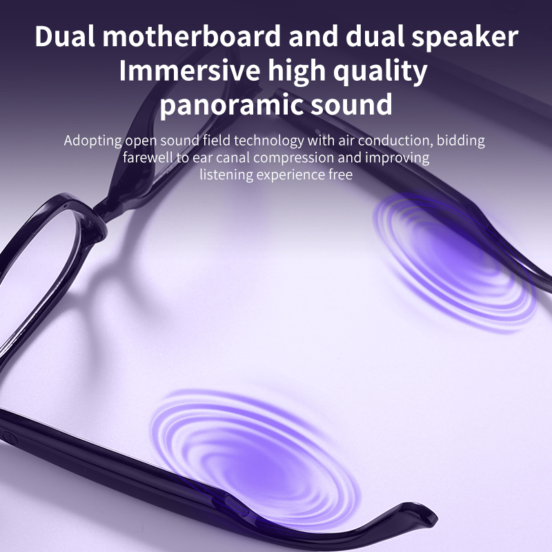 Умные очки с сенсорным управлением и защитой от синего света