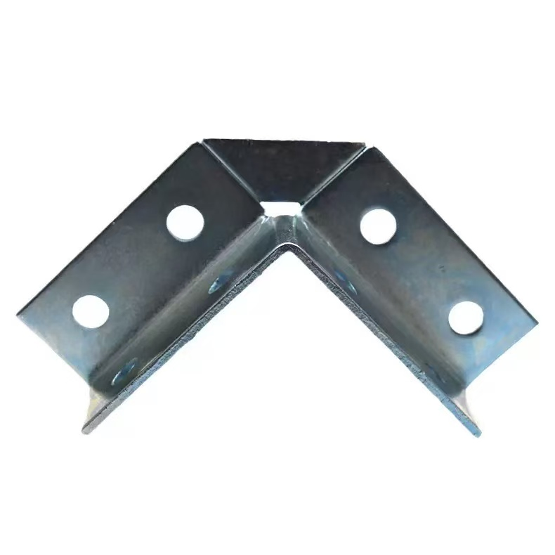 Heavy-Duty Eight-Hole Corner Protection Bracket for Earthquake Resistance