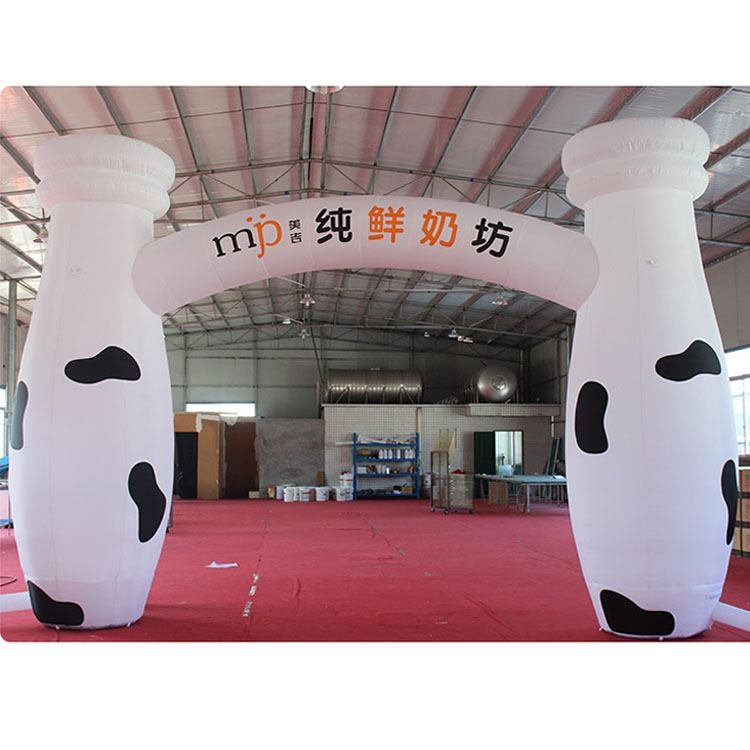 Own Brand Advertising LED Inflatable Beer Bottle Arch Inflatable Wine Arch Entrance Inflatable Decoration Arch for Promotion