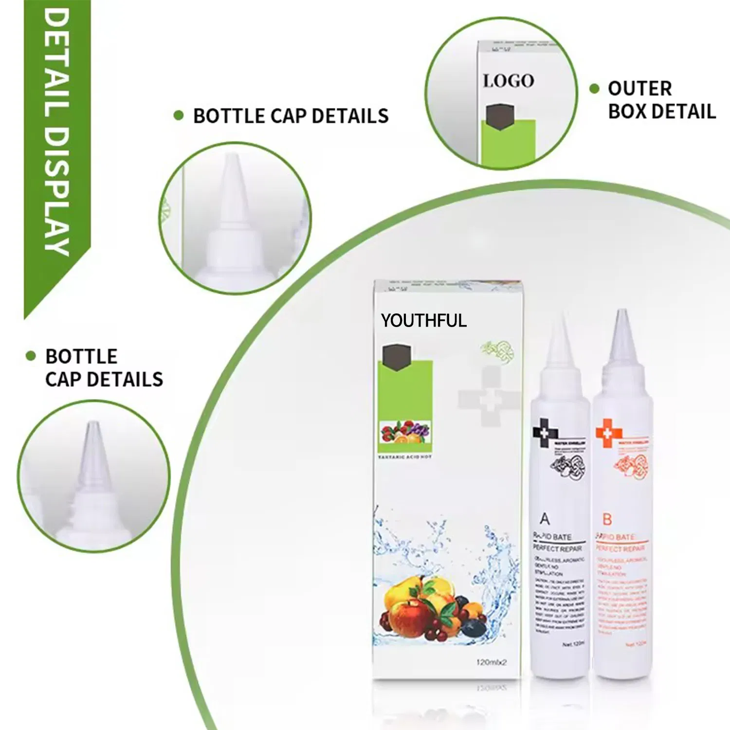 Salon Use Hair Rebonding Hair Perm Curling Cream