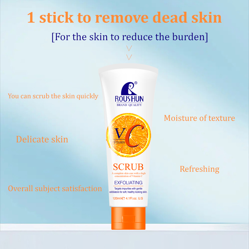 Roushun Whitening Exfloiator Soften Hydration Vitaminc Scrub