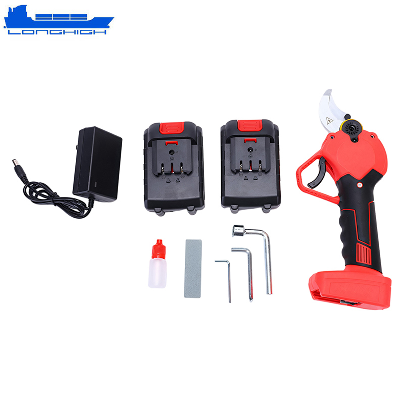 21V Lithium Electric Pruning Shear, Ideal for Cutting Branches