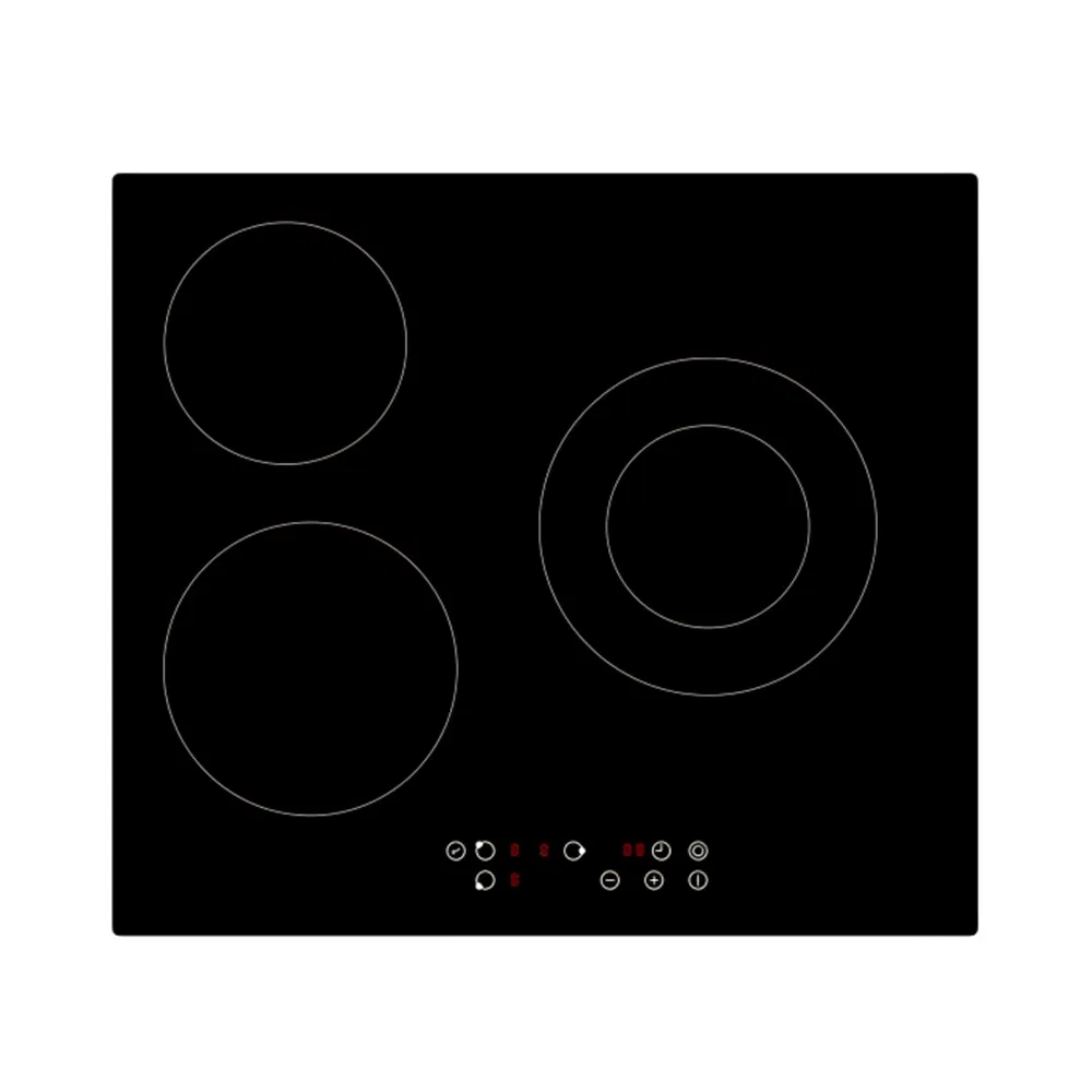 8400W 5 Stove Hob Plates Ceramic Hob Induction Cooker for Home Appliance