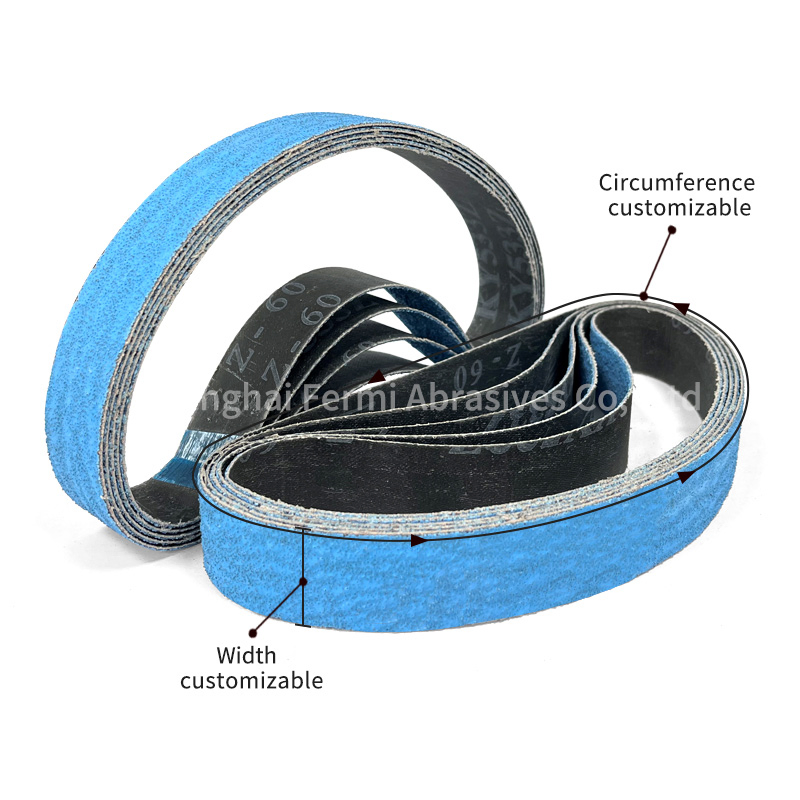 Шлифовальные ленты с циркониевым покрытием для металла