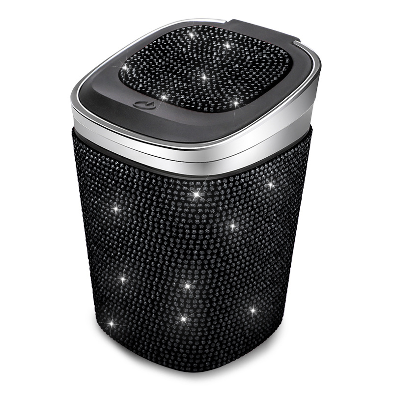 Diamond Ashtray DAB Tool Creative LED Light Car Ashtray Smoking Accessories