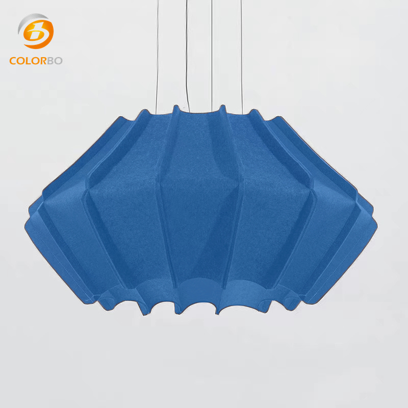High Quality B1 800*300 mm Decorative Light Fashionable Felt Chandelier