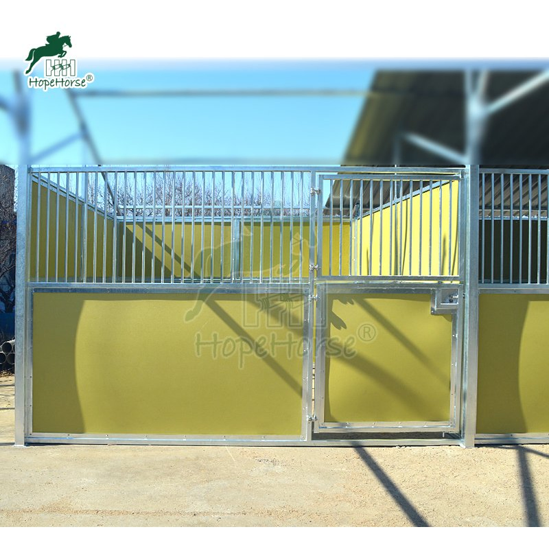 Horse Box with HDPE Panel Steel Frame Stall Panels