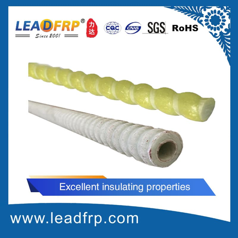 High Strength Fiberglass FRP Rebar Manufacturer for Construction Projects