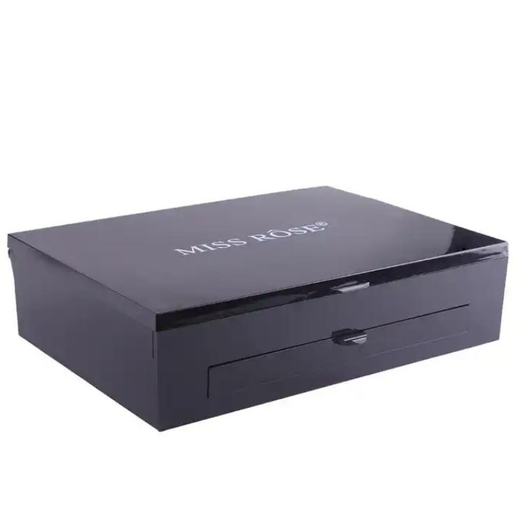 Online Wholesale Ready to Ship Piano Style 180 Color Mixed Matte and Glitter Waterproof Eyeshadow Palette Eyebrow Brush Palette Makeup