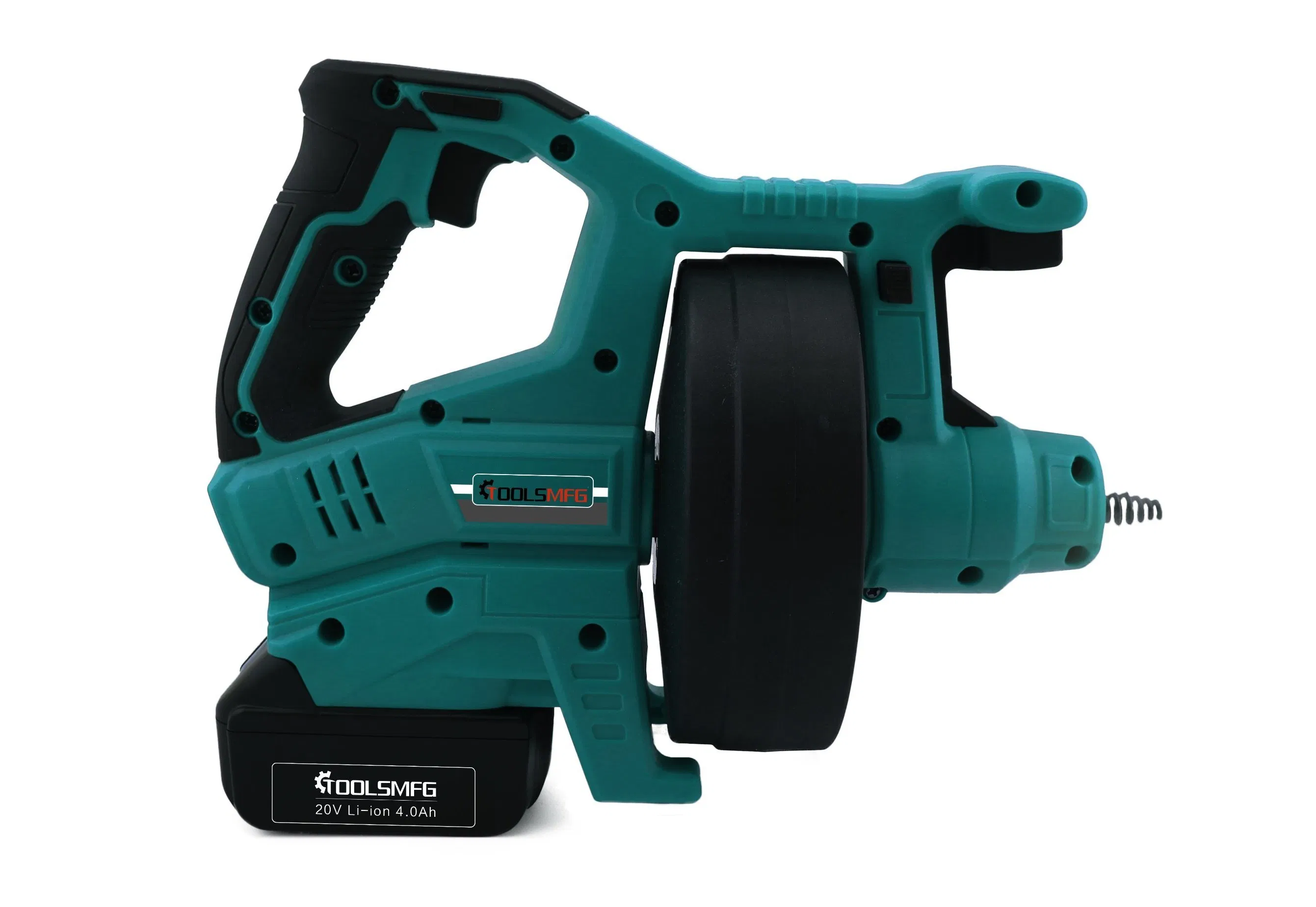 20V Automatic Cordless Drain Unblocker Tool Drain Auger Drain Cleaner Drain Guns Drain Snake for Sinks or Toilets