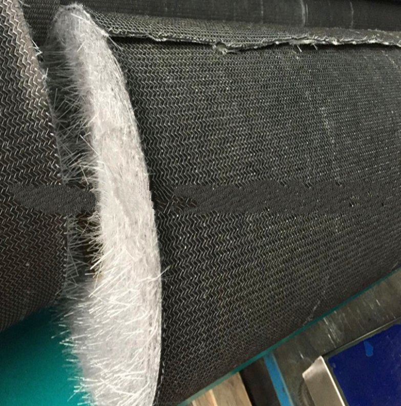 Stitched Carbon Fabric for Anodic Tube by Pultrusion
