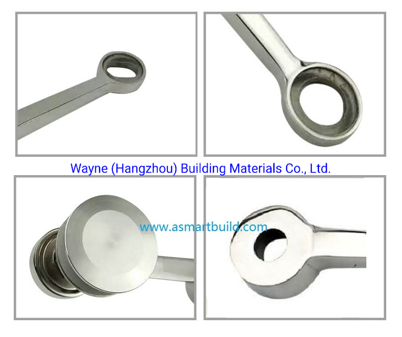 160mm Stainless Steel Glass Spider Fitting with 3 Arms; Glass Fitting Hardware, Point-Fixed Curtain Wall Hardware with High Quality and Best Price