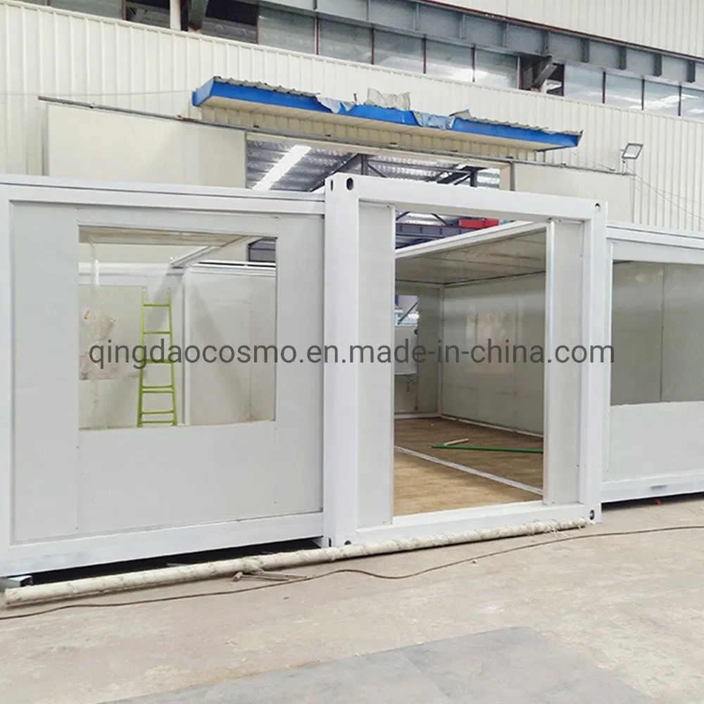 New Design Luxury Expandable Container House Prefab Container Shop/Modular House with Balcony