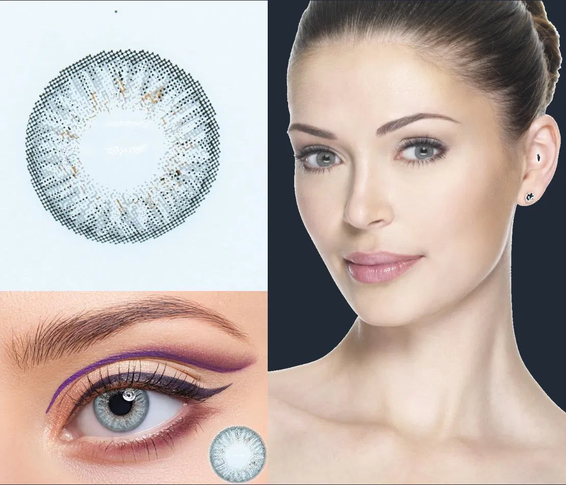 China Best OEM/ODM Yearly 14.2mm Colored Eye Contact Lenses