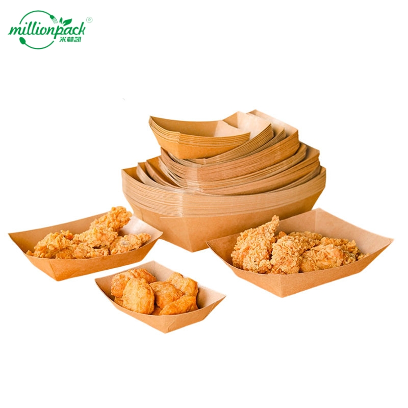 Heavy-Duty Kraft Tray for Roasted Meats and Oven-Baked Food Items