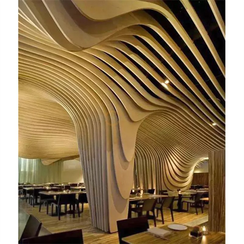 Weatherproof Outdoor Aluminum Ceiling Grid for Open-Air Dining Areas