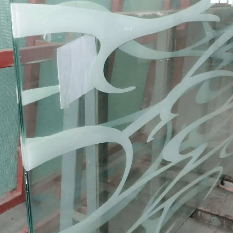 6mm, 8mm, 10mm, 12mm Silk Screen Glass for Backboard/Whiteboard