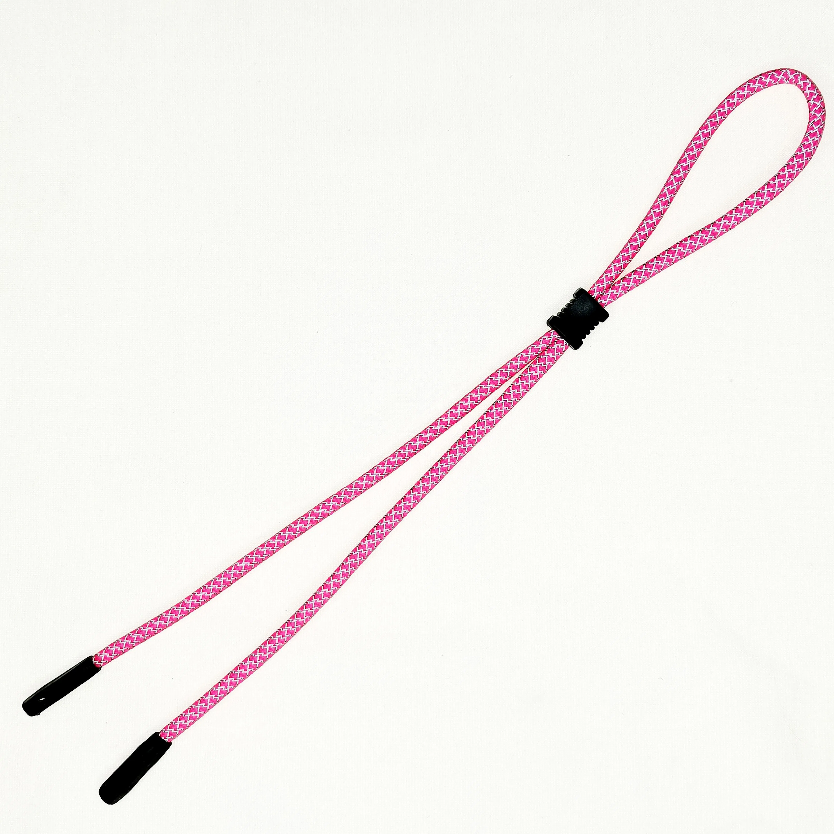 Nylon Material Candy Color Eyeglass Holder Reading Glasses Cord String Necklace Pearl Sunglass Chain Eyeglasses Cords