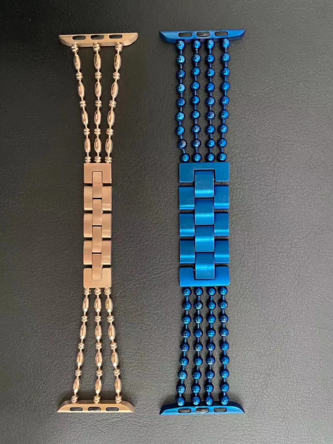 Luxury Stainless Steel Fitness Bracelet Strap for Apple Smart Watch Band