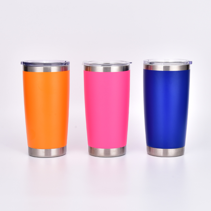 Термокружка 20 унций с логотипом, сталь, BPA Free