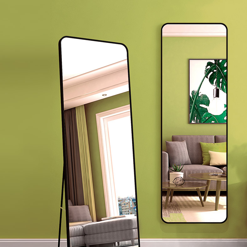 Custom Size Right Angle Frame Mirror