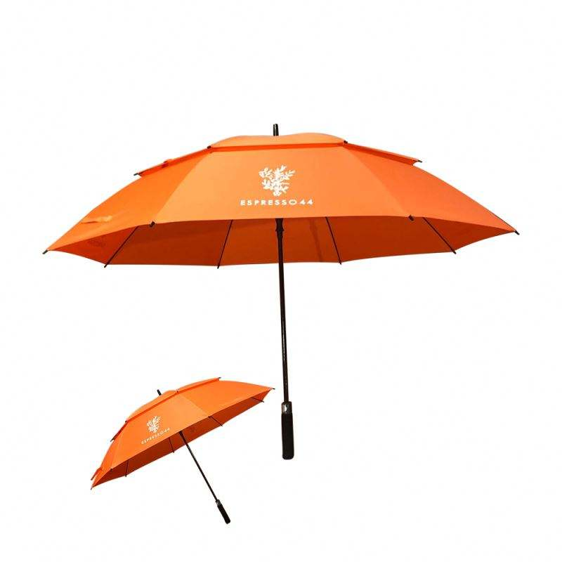 Ветрозащитный складной гольф-зонт 2 сложения