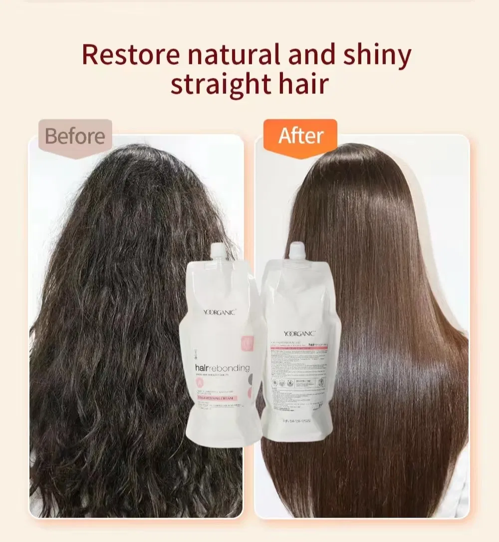 Professional Salon Use Permanent Hair Straightening Hair Perm Lotion Private Brands Keratin Hair Perm for Women