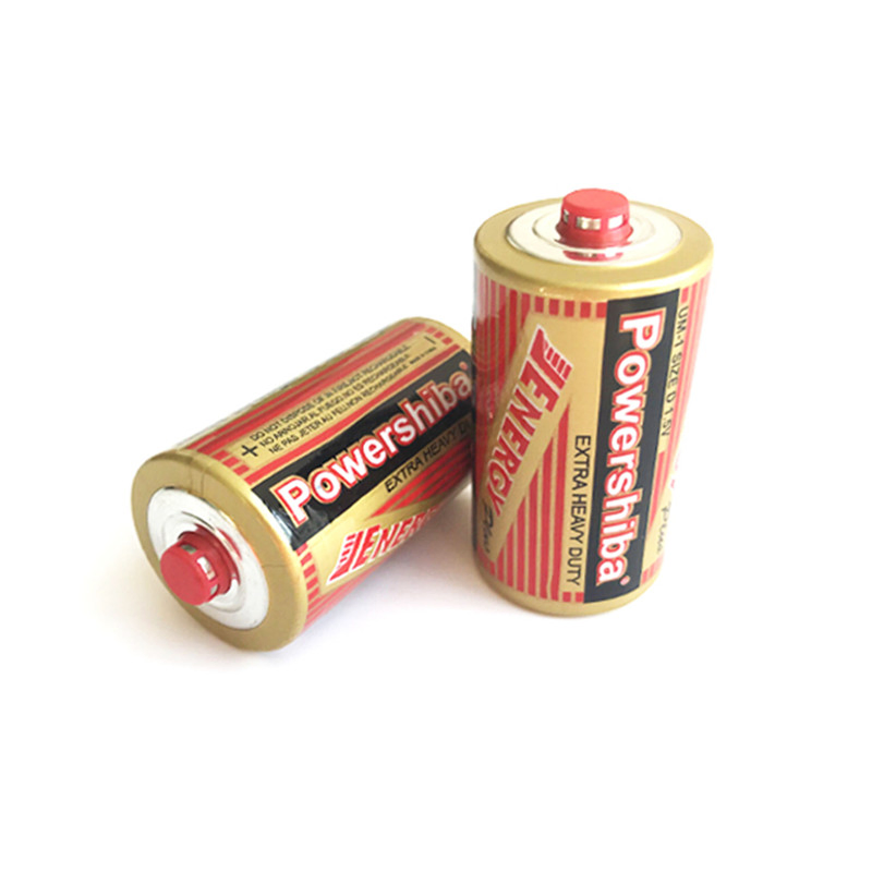 OEM Brand Battery Cheapest 1.5V Carbon Zinc Battery R20 Heavy Duty Battery