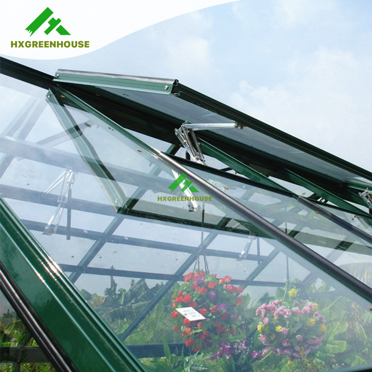 Mechanical Louver Folding Concealed Adjustable Temperature Greenhouse Door Smart Automatic Window Opener for Conservatory