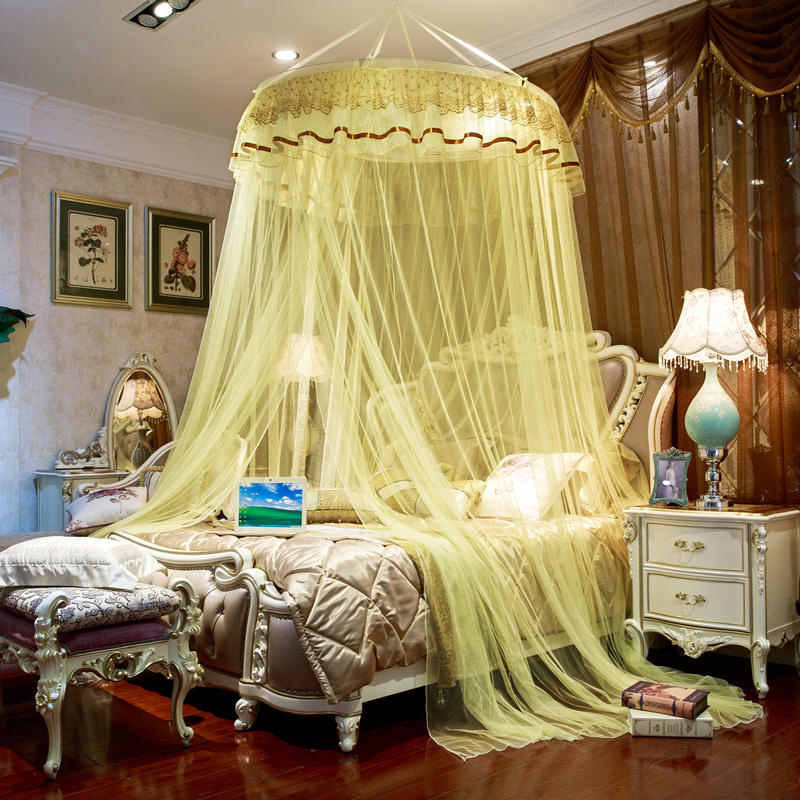 Indoor Bed Netting Princess Hanging Round Canopy Comfy Student Home Repellents Mosquito Net