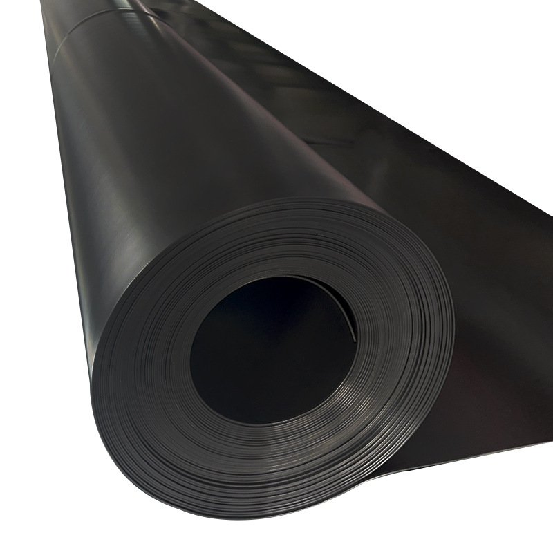New Material HDPE Smooth Geomembrane Water Conservancy Channel Seepage Prevention Special Weather-Resistant Puncture-Resistant Waterproof Membrane