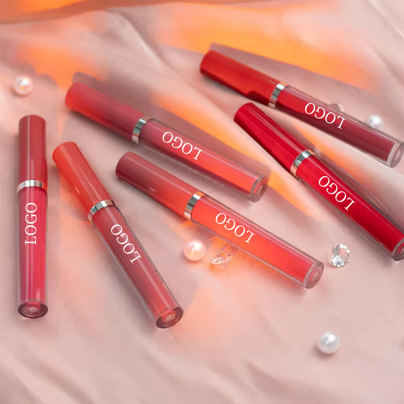 Ditong OEM ODM Nude Vegan Matte Lip Gloss Long Lasting Lip Glaze High Pigment Lipstick