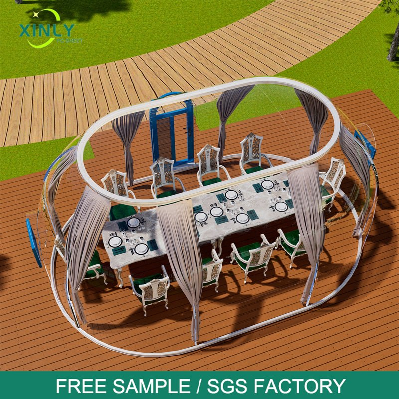 High Strength Dome Igloo Low Price Luxury Glamping House Bubble Transparent Tent Hotel