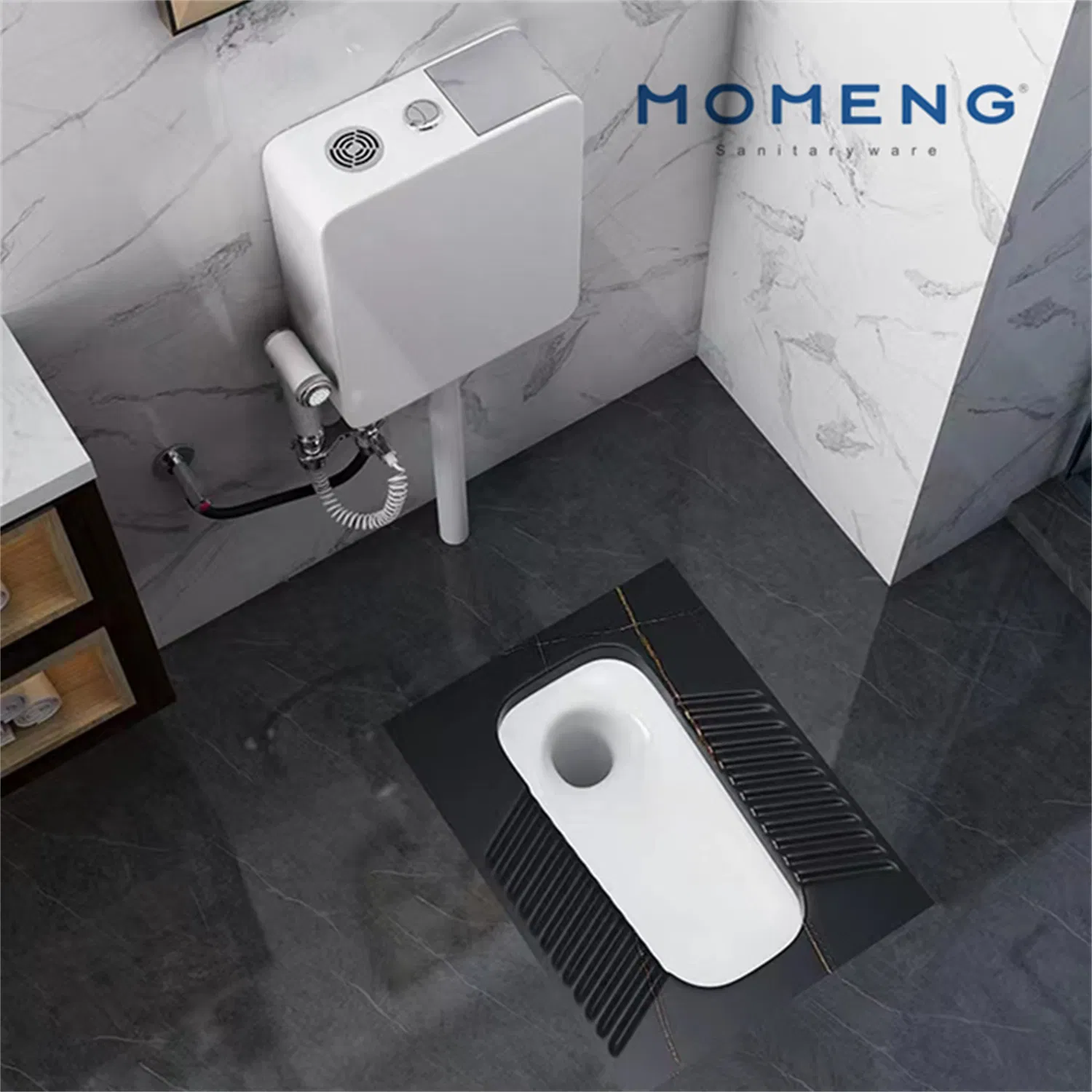 High Quality Rock Plate Sanitaryware Squat Toilet Pan