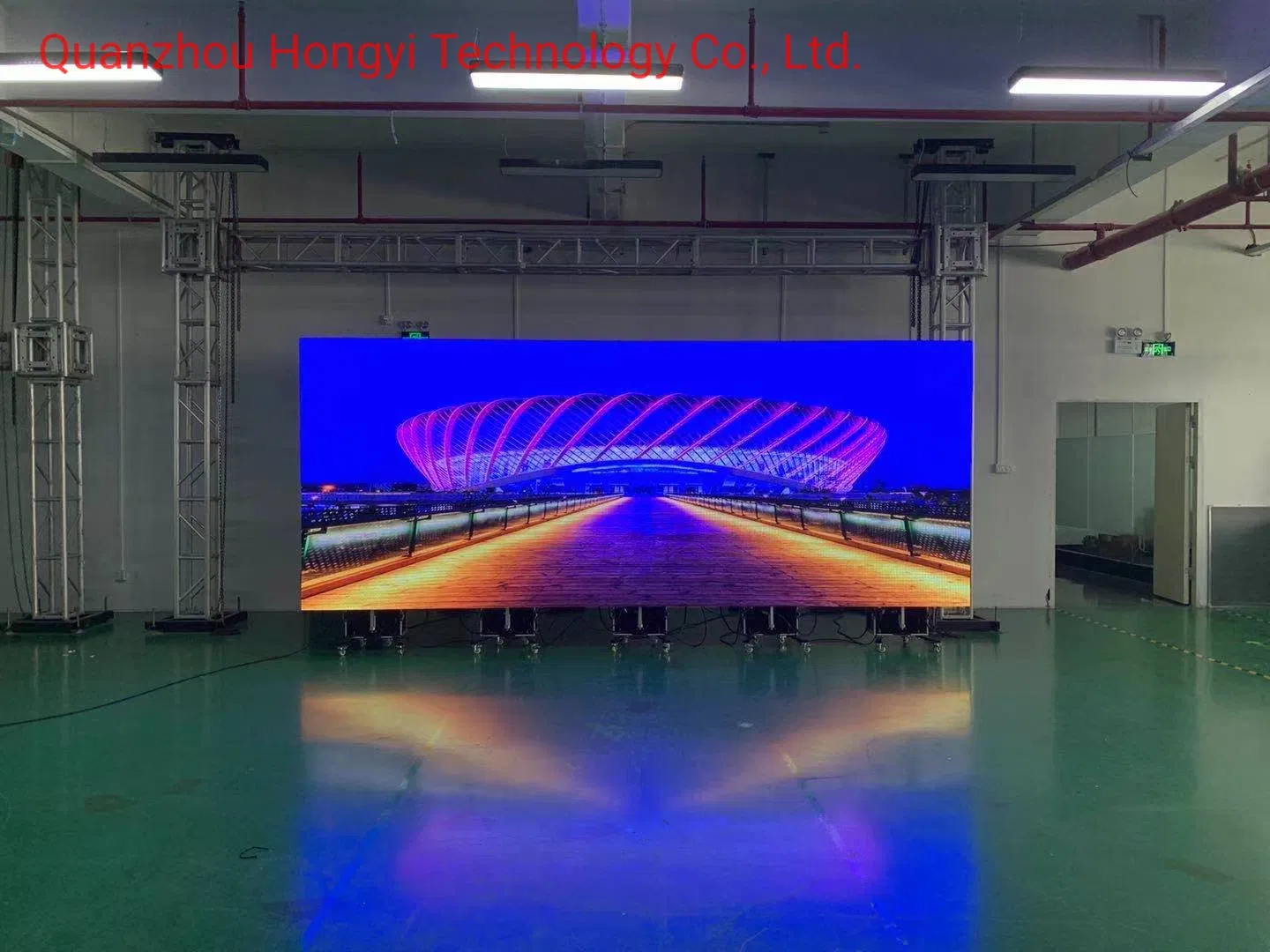 LED Flexible LED Curtain Outdoor Building Background LED Mesh Display Screen