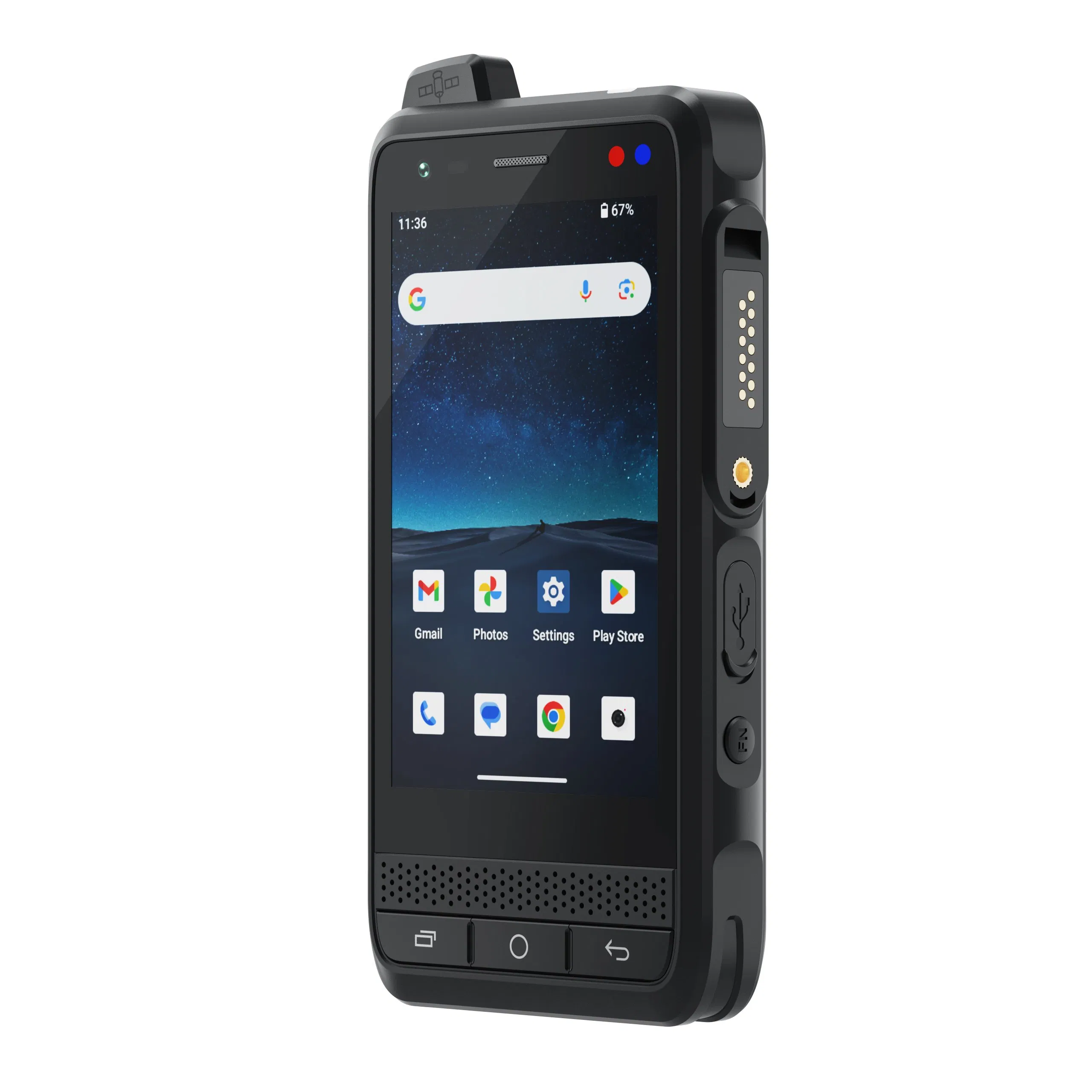 Защищенный КПК Uniwa F400 с NFC и POC-радио