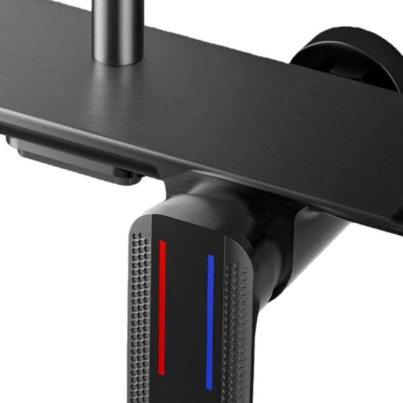 Cross-Border All-Copper Luxury Bathroom High-Pressure Shower Set