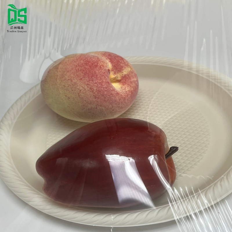 Food Grade PVC Food Contact Safety Cling Film Jumbo Roll with Stretch