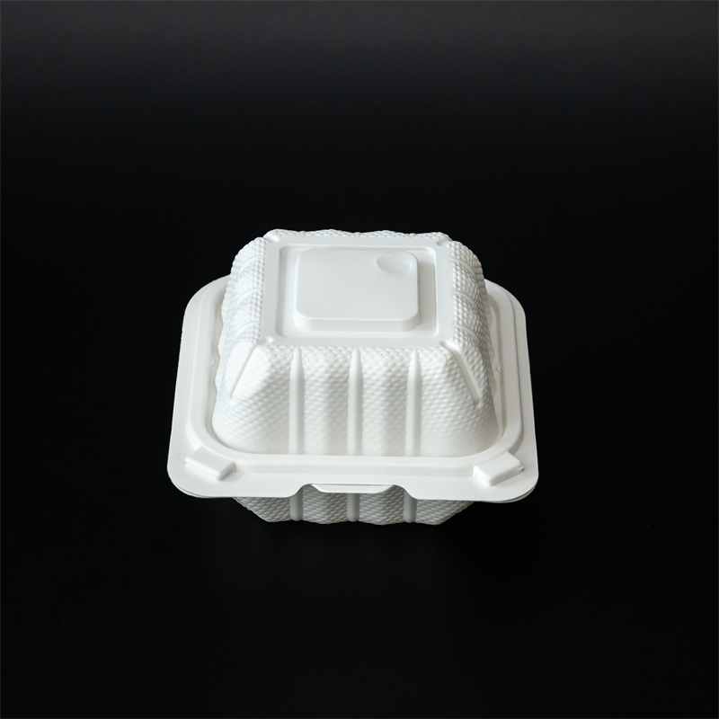 Takeout PP Clamshell Food Container Packaging with Lid