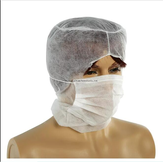 Disposable Cap Astronaut Hood Cover with Face Mask