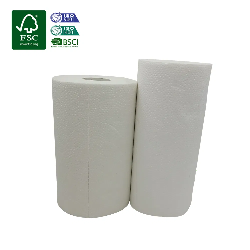 Household 2 Ply Kitchen Cleaning Paper Tissue Towel Kitchen Paper in Rolls