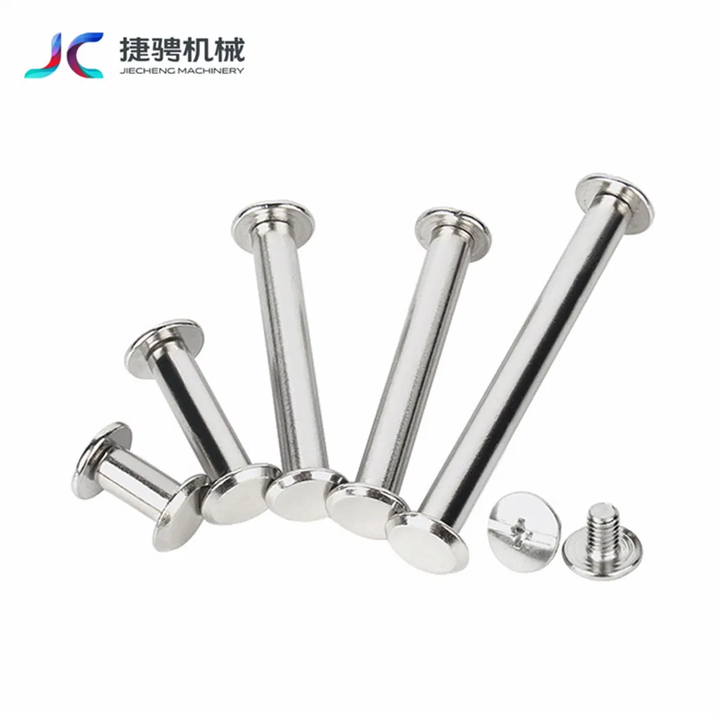 304 Stainless Steel Tubular Rivets Metal Snap Rivets Book Binding Rivet Screws