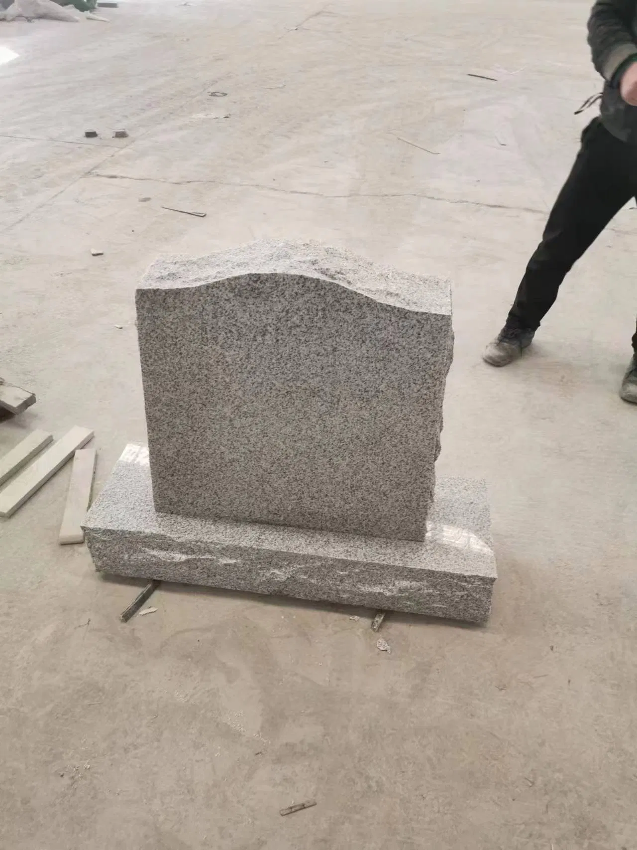 Wholesale Grey Granite Headstones for Graves Memorials Granite Monument
