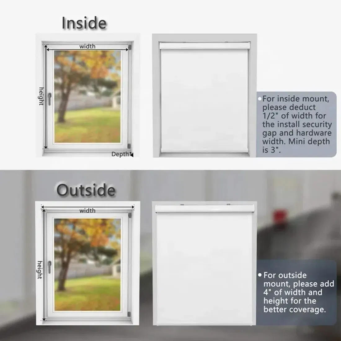 Custom Home Indoor WiFi Smart Electronic Roller Motorized Blind for Windows