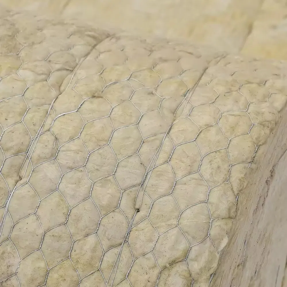 Thermal Insulation Equipment Heat Insulation Rock Wool Mineral Roll 125K