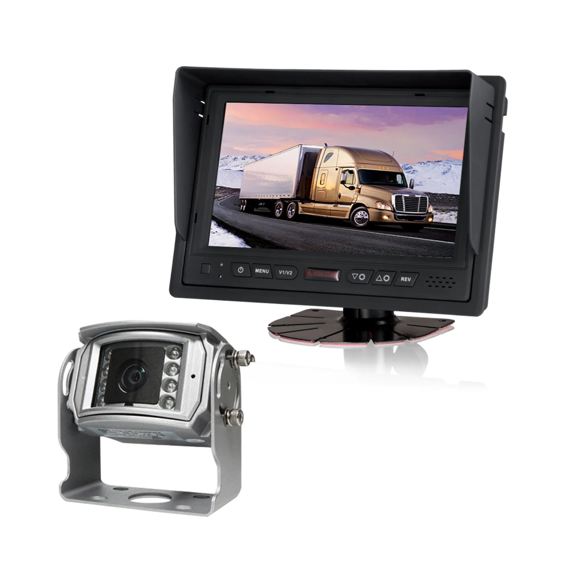 Потоковый медиа-регистратор с камерами спереди и сзади