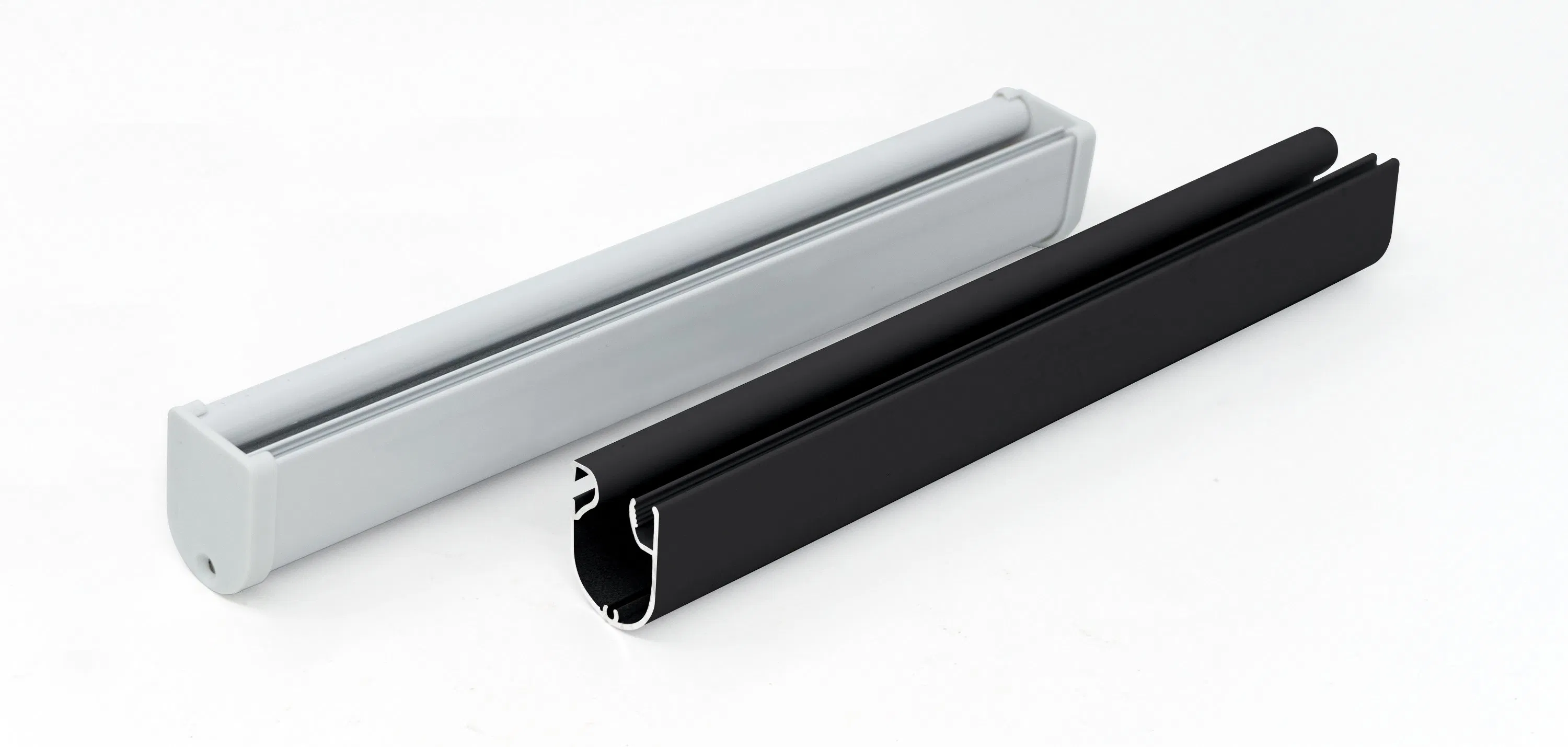 Aluminum Rail Profiles Window Blind Cassette Zebra Blinds Components Accessories for Zebra Curtain Roller Blind Cassette