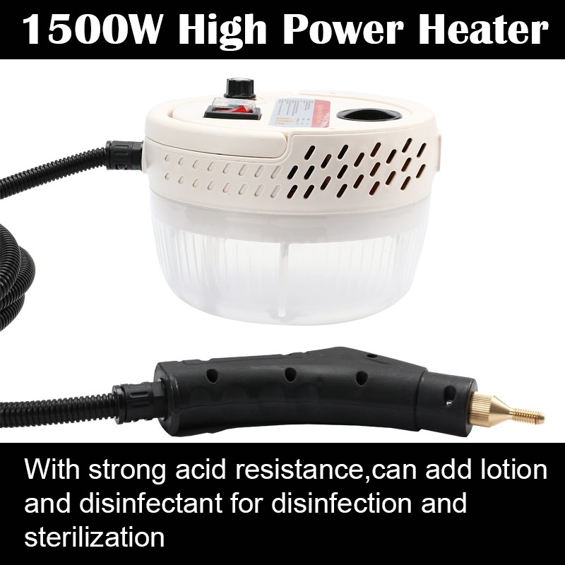 Steam Cleaner for Cleaning Home Furniture Kitchen Handheld 1500ml High Pressure Steam Cleaner